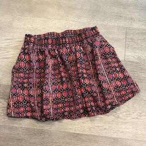 Forever 21 Red and Black Mini Skirt